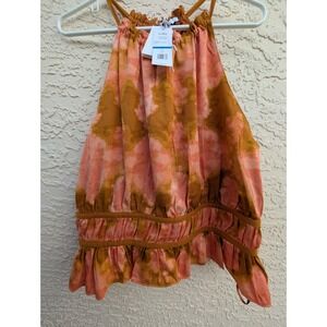 New‎ Sam Edelman Sleeveless XL Tye Dye Blouse